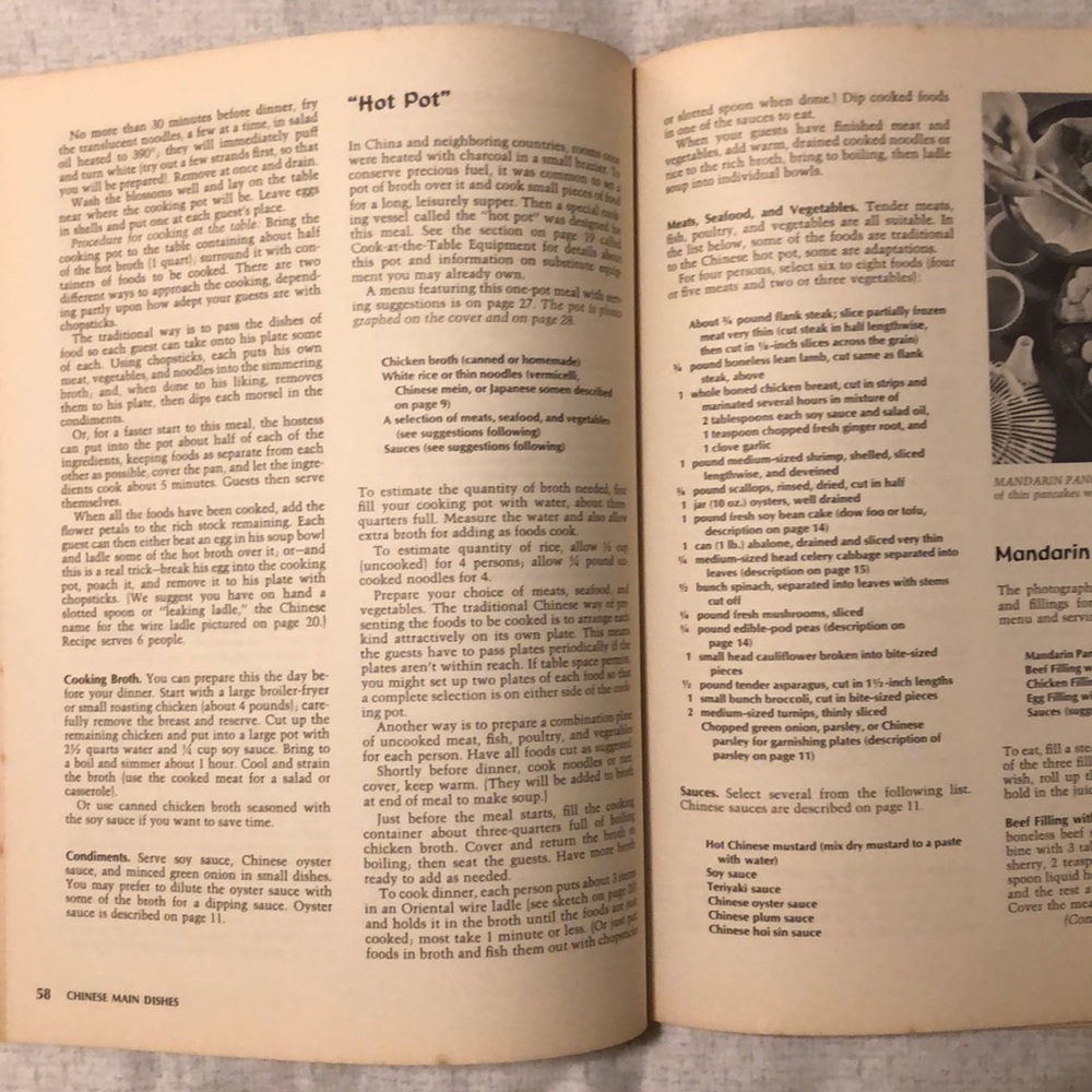 Vintage Sunset ORIENTAL COOKBOOK - Picture 4 of 6